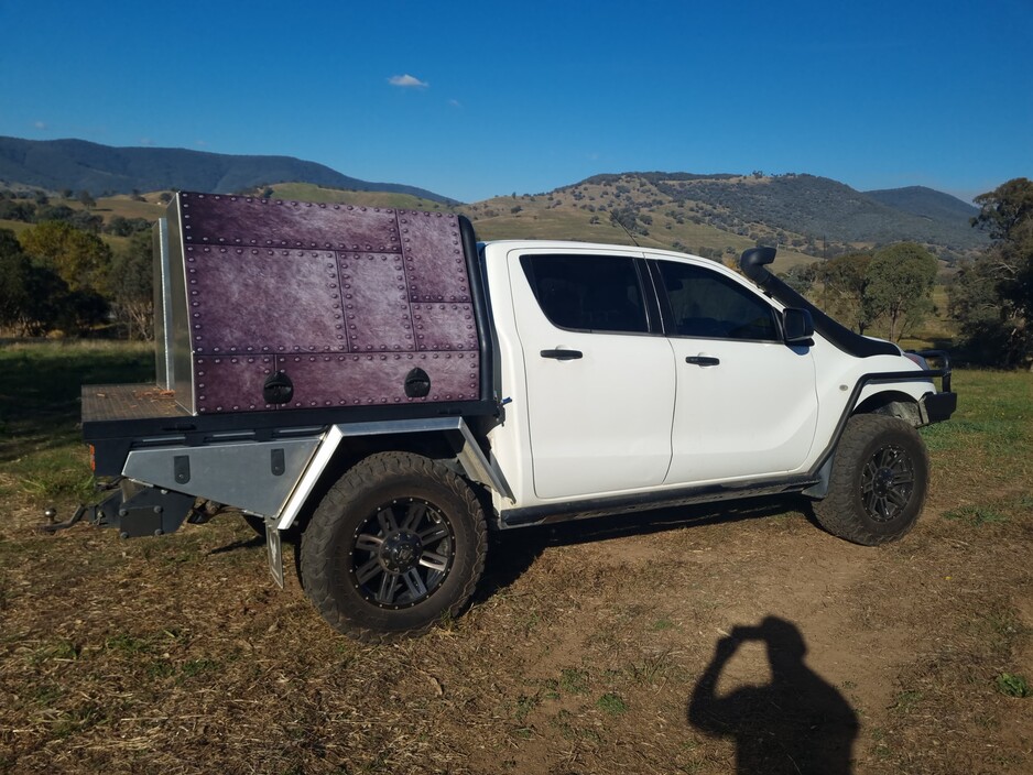 Mathew Reynolds Signs Pic 1 - Ute toolbox wrap digital printed graphics httpswwwmrsignsonlinecomaucontact