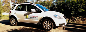 Alex Driving Lessons Pic 5 - Alex Driving School instructors car white Suzuki SX4