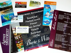 Blue Ocean Signs Pic 4 - Cards and brochures