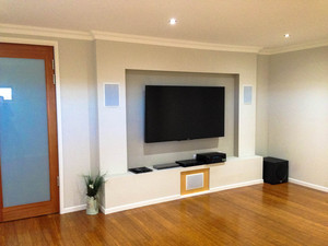 Tyson Jervis Electrical Pic 2 - Media Room Home Theatre and AV Equipment Installation