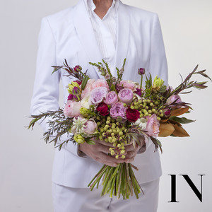 Isadora Nim Pic 2 - Shawl collar bridal suit