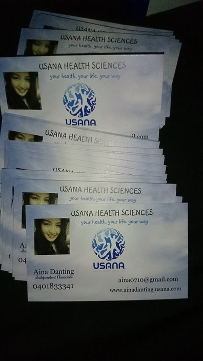 Independent Usana Associate/Distributor Pic 2