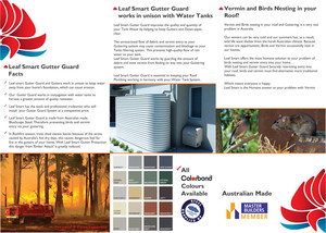 Leafsmart Gutter Guard Pic 4 - Hot Dry Summers mean Fires Protect your home