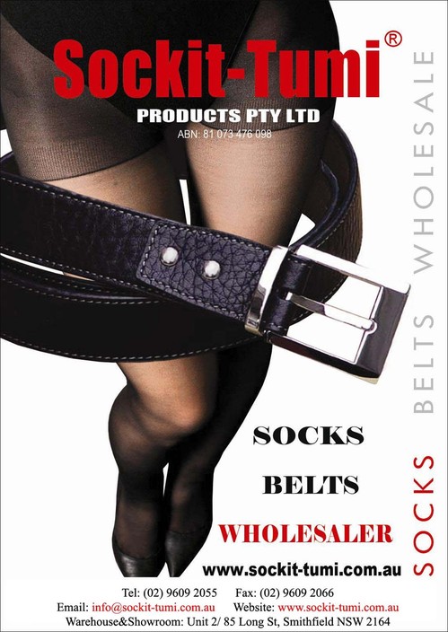 Sockit-Tumi Products Pty Ltd Pic 1 - Socks Belts