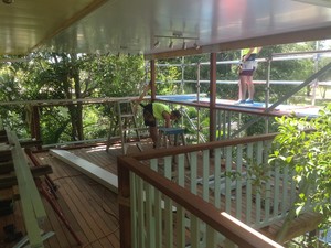 NJR CONSTRUCTIONS AND RENOVATIONS Pic 5 - deck and patio roof