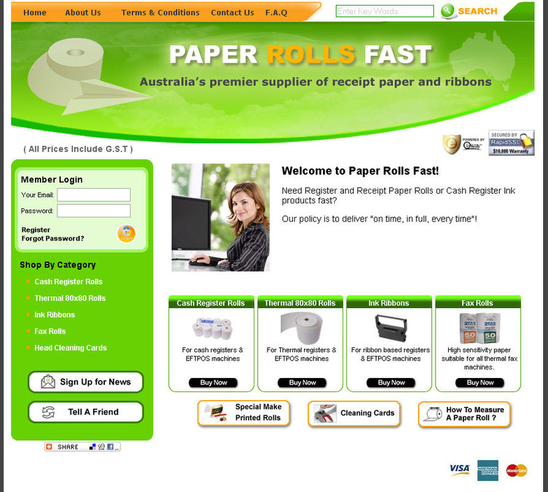 Paper Rolls Fast Pic 1 - wwwpaperrollsfastcomau