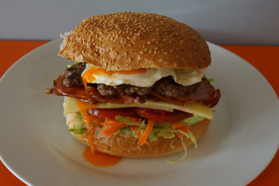 The Schnitzel Boss Pic 1 - Works Burger