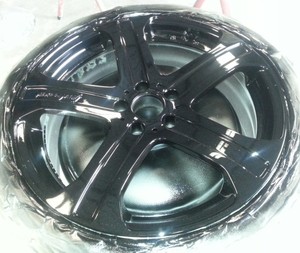 Watts Automotive Spray Painting (W.A.S.P.) Pic 5 - After Alloy Wheel Colour Change