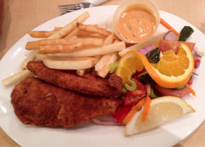 42nd Street Cafe Pic 4 - Fish and chip special