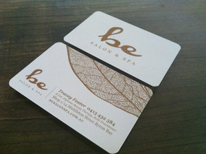 White Tiger Creative Pic 3 - Beaty Spa business card design NSW