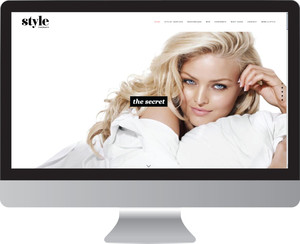 White Tiger Creative Pic 5 - Personal Stylist Website Design featuring Parallax Scrolling