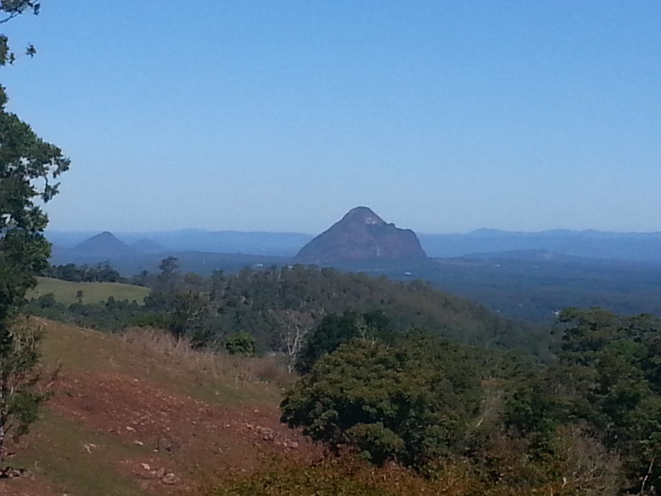 Maleny Mountain Wines Pic 1 - The view from the carpark is amazing