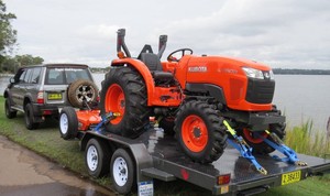 Rapid Slashing Pic 2 - Kubota 46 hp 4x4 Tractor