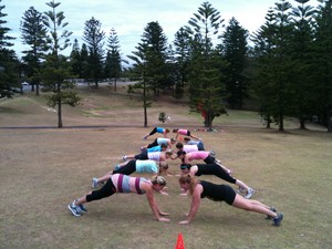 Bottoms Up! Fitness Pic 2 - Bottoms Up Fitness Newcastle Group and Personal Training exclusively for Women more than just a bootcamp