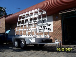 Trinket Trailers Pty Ltd Pic 4 - Glaziers trailer