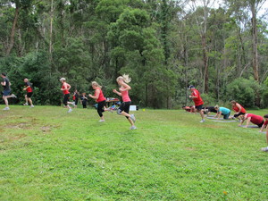 Make Me Do It Health and Fitness Pic 3 - Training for a cause 1000 steps Ferntree Gully