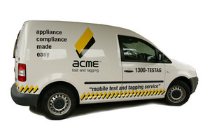 Acme Test And Tagging Pic 3 - If you see the ACME Test and Tagging van around town come over and say hi