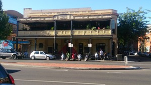 Crown & Anchor Hotel Pic 3 - Outside the Crown Anchor