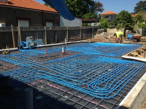 Radiant Heating and Cooling Solutions Ltd. Pic 4 - Underfloor heating Inslab