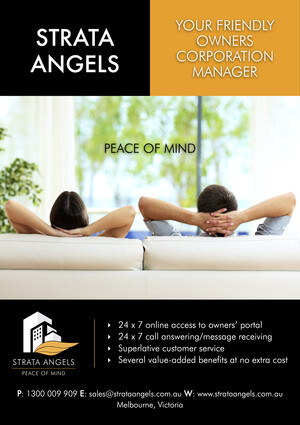 Strata Angels Pic 3 - Peace of Mind with Strata Angels your friendly Owners Corporation Manager in Melbourne Victoria