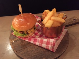 East Village Pic 5 - Chicken burger and chips