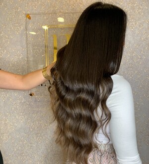 Beauty Flow Pic 3 - Clients Hair after Blow Drying and Keratin Treatment