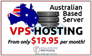 Realscape Web Hosting Pic 5 - Australian based VPS hosting from a crazy 1995 per month and packed with features