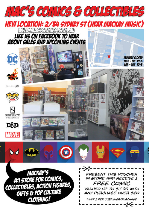 Mac's Comics & Collectibles Australia Pic 2