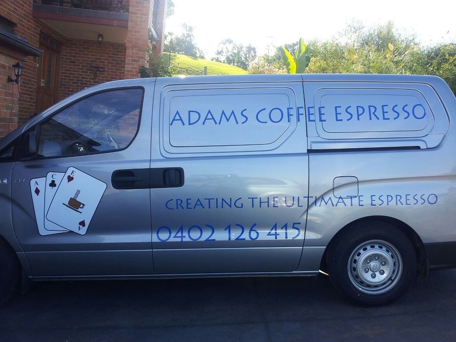 Adam's Coffee Espresso Mobile Van Pic 1