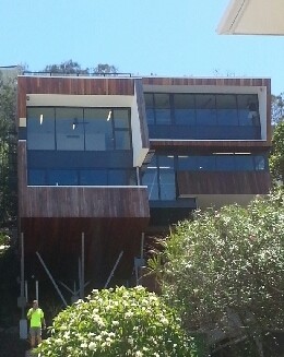 Adams Family Window Cleaning Pic 5 - Those are some high windows