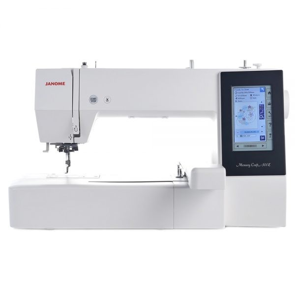 Janome Gold Coast Pic 2 - Janome 500e embroidery machine large hoops