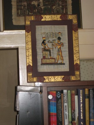 Sam Hoffmann Picture Framer Pic 3 - Egyptian papyrus painting 50