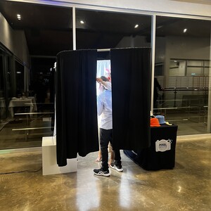 Pixel Booth Pic 3 - Enclosed Booth Hire In Melbourne