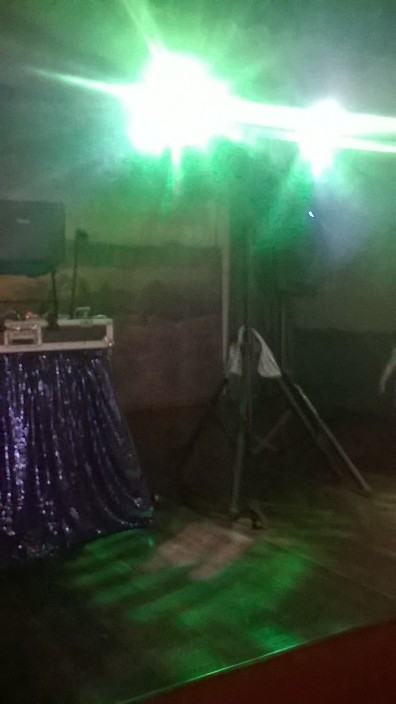 DJ Party Hire Pic 1 - Checking the gear