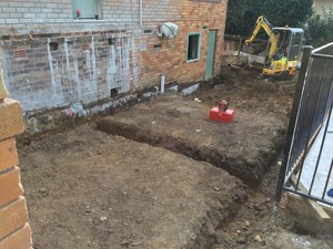 Collaroy Excavation Pic 2 - House Extension Slab Preparation