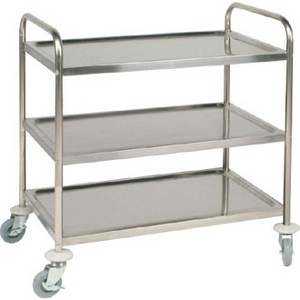 Stainless Flat Pack Pic 5 - Stainless Steel Trolleys