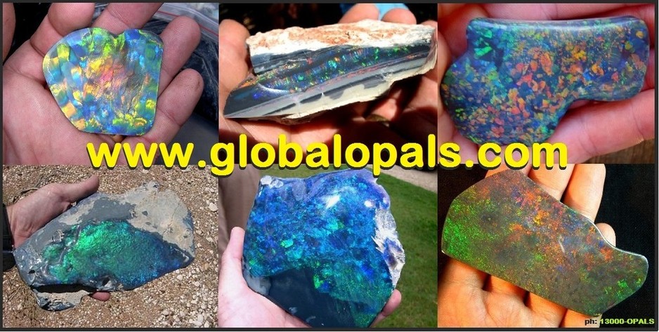 Global Opals Pic 1 - The Best Place to Buy Solid Black Opals from the Lightning Ridge Opal Fields Australia