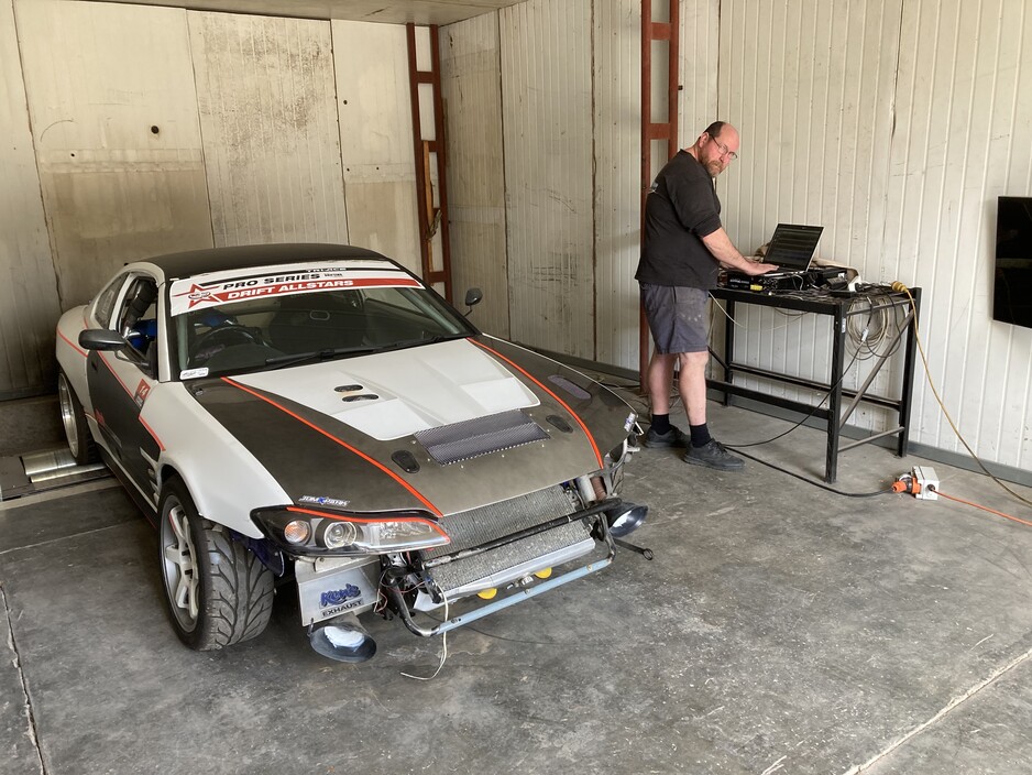 Livin The Dream Garage Pic 1 - A big thankyou to John and his team at Livin The Dream Garage for letting me run in our new 2JZ engine in Rogers drift car Thoroughly recommend John for boring honing and all engine machine work Very thorough and reasonably priced