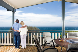 Merimbula Beach NRMA Holiday Park Pic 3 - Beautiful views from our cabins