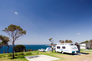 Merimbula Beach NRMA Holiday Park Pic 4 - Ensuite Powered Sites with beautiful views