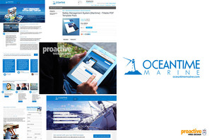 Proactive Web Design Pic 2 - ecommerce website Ocean Time Marine are a global maritime safety management consultancy with offices in Melbourne Proactive worked closely with Ocean Time Marine through the de