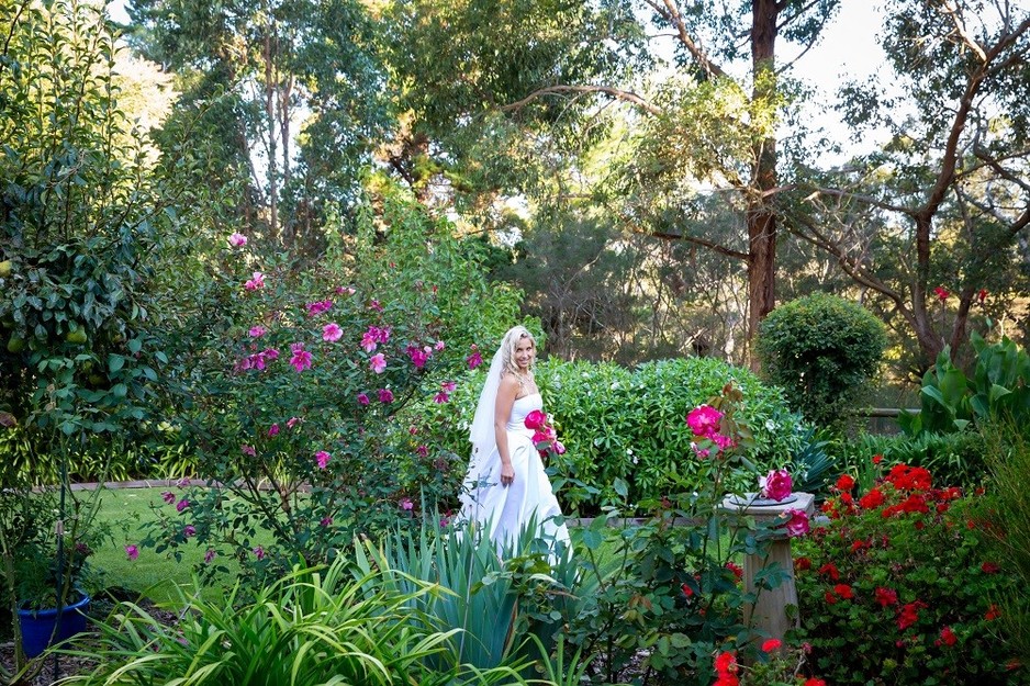 Iris Park Garden Weddings Pic 1 - Bride in the beautiful rose gardens