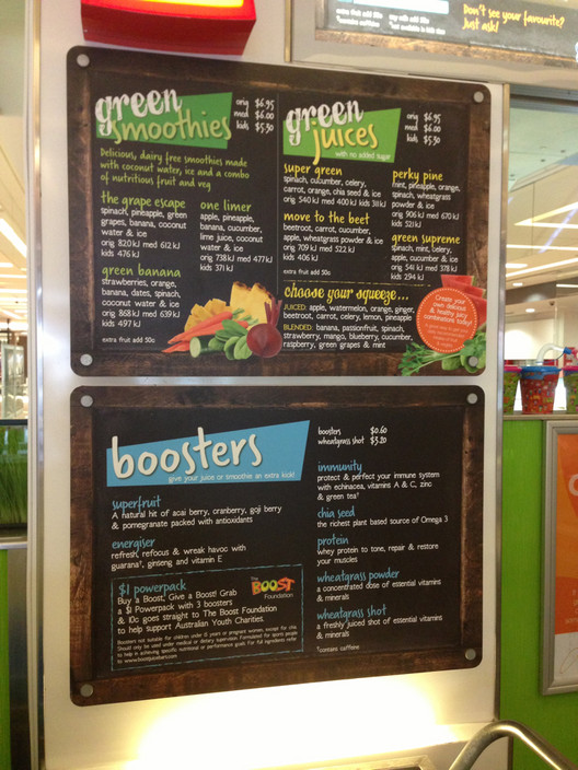 Boost Juice in Bondi Junction, Sydney, NSW, Juice Bars - TrueLocal