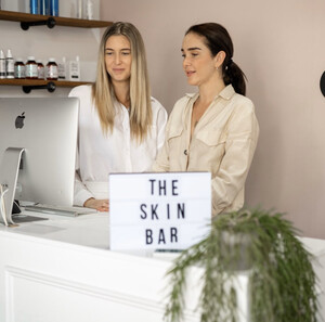 The Skin Bar Pic 3 - Sam and Bree owner and staff member from The Skin Bar