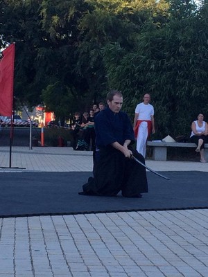 Hokushin Shinoh Ryu Iaido - Bendigo Pic 5 - At the Chinese New Year celebration