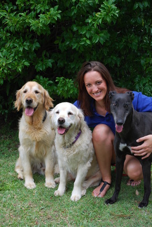 Whiskers & Paws Pet Sitting Pic 2 - Me with my 3 little treasures