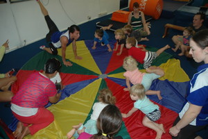 East Gymnastics Pic 3 - Mini Gym warm up time