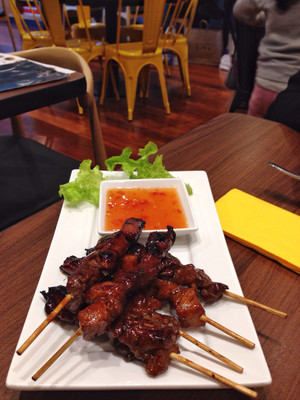 D'Elephant Thai Pic 5 - Pork satay