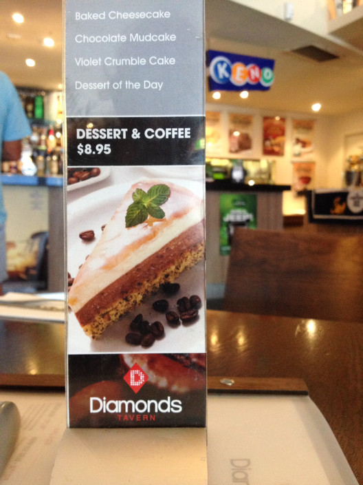 Diamonds Bar & Gaming Pic 1 - Desserts