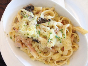 Diamonds Bar & Gaming Pic 4 - Fettucini Cabonara